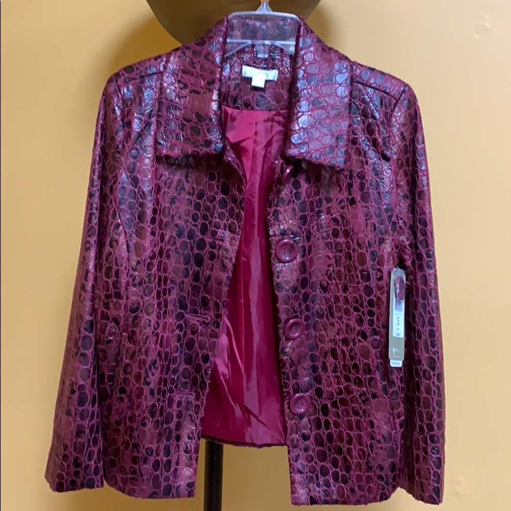 Leather jacket